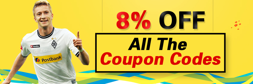 You will get cheap 8% off by using a coupons code 'Ufifa'